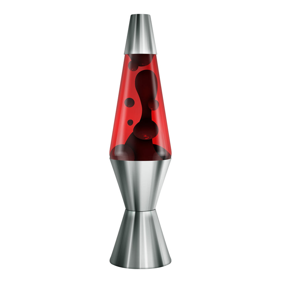 14.5″ LAVA LAMP CHROME PLATED CRIMSON U5