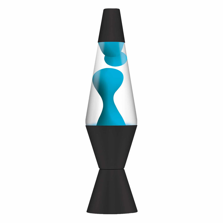 14.5″ LAVA LAMP NEON – BLUE/CLEAR/BLACK G9