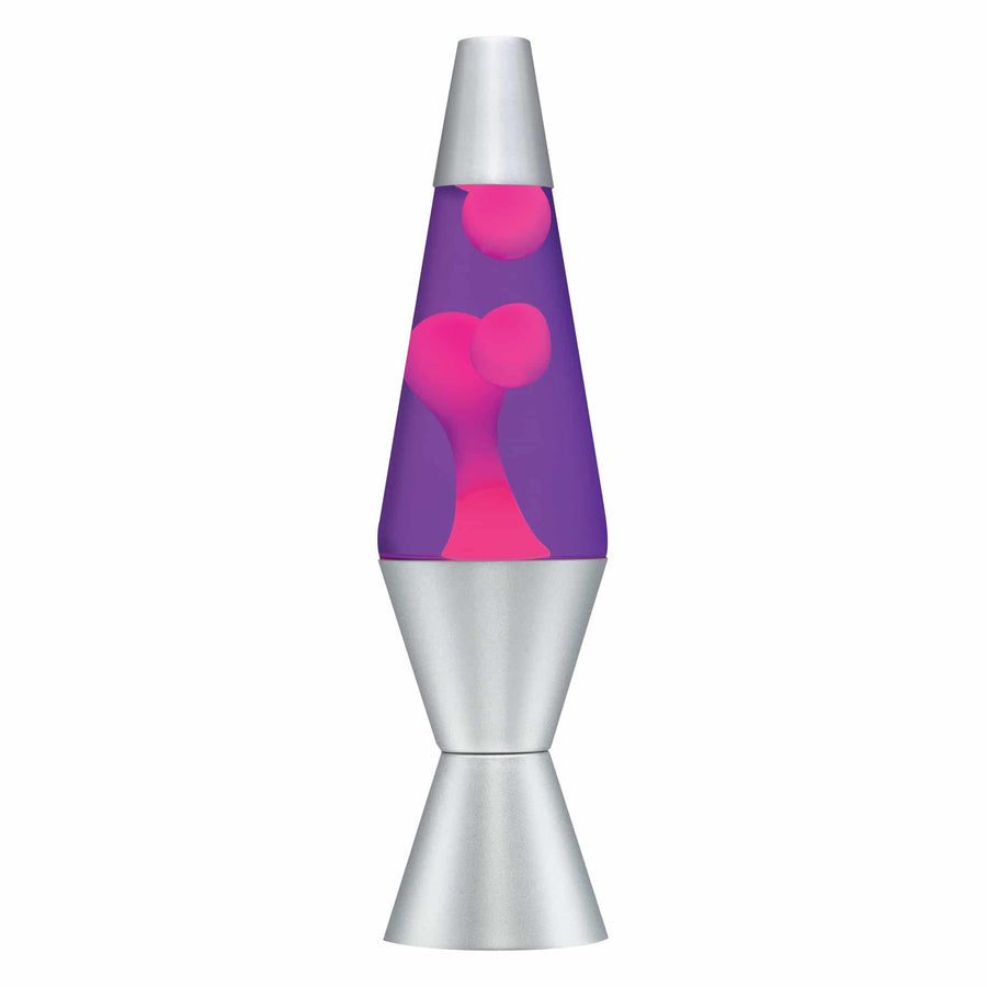 14.5” LAVA LAMP – PINK/PURPLE/SILVER N7