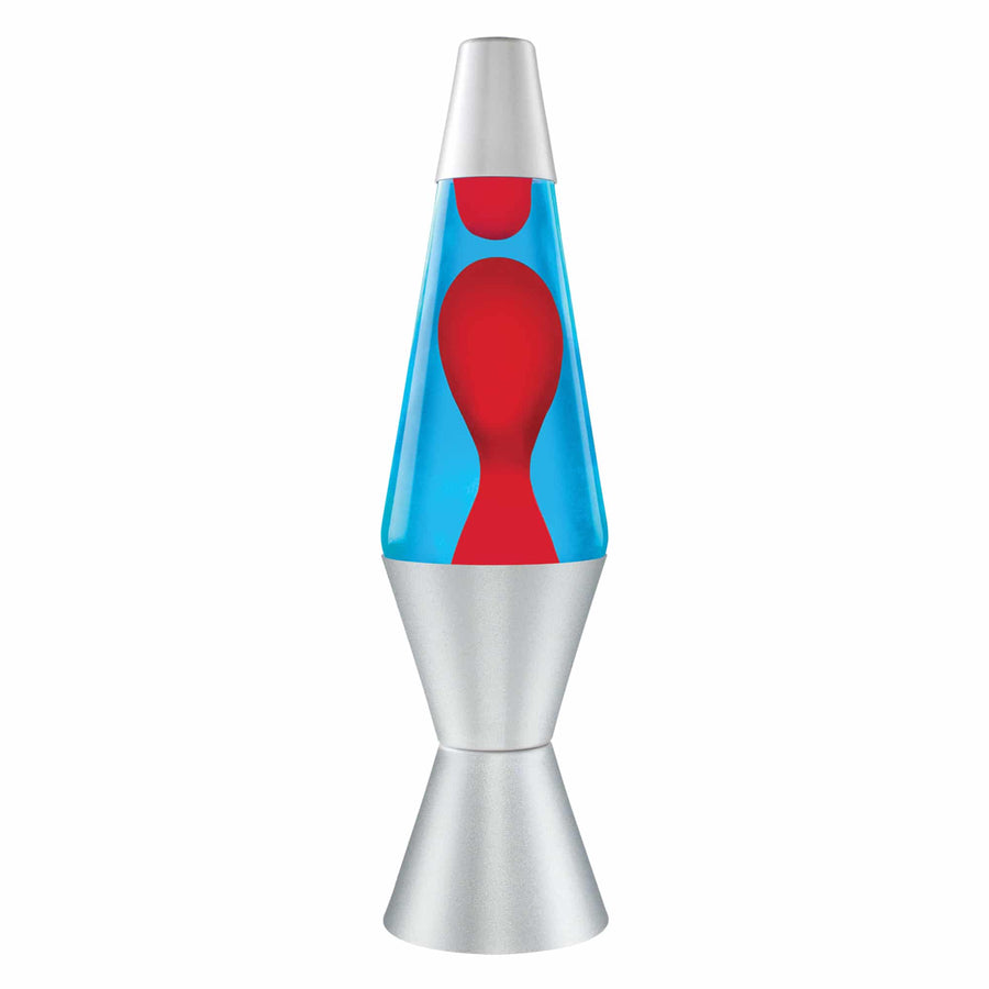 14.5″ LAVA LAMP – RED/BLUE/SILVER D3