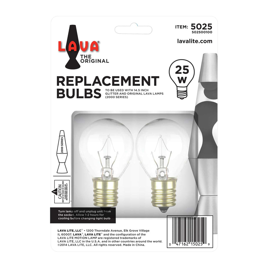25W LAVA LAMP LIGHT BULB W/TRAY F5