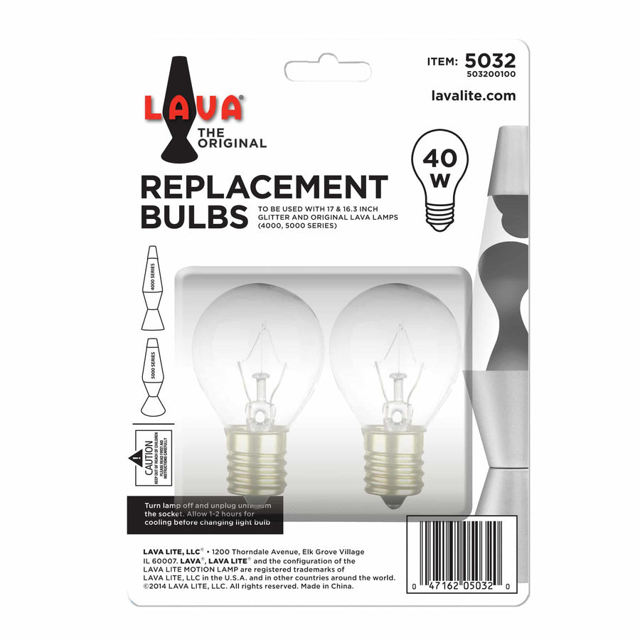 40W LAVA LAMP LIGHT BULB A15 G2